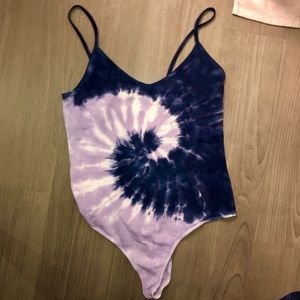 Tie die Pacsun bodysuit